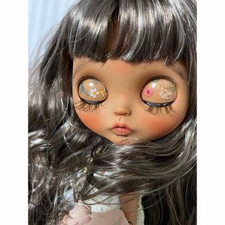 カスタムアイシードール*No.44* ブラック肌オープンマウスの通販 by