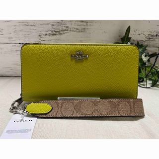 コーチ(COACH) シグネチャー 財布(レディース)(イエロー/黄色系)の