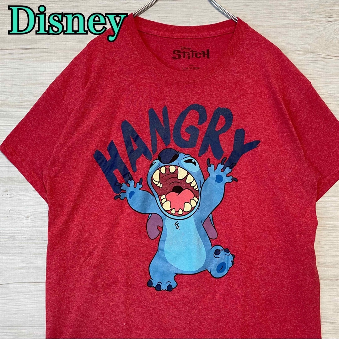 Disney(ディズニー)の【入手困難】Disney ディズニー　スティッチ　Tシャツ　Lサイズ　海外輸入 メンズのトップス(Tシャツ/カットソー(半袖/袖なし))の商品写真