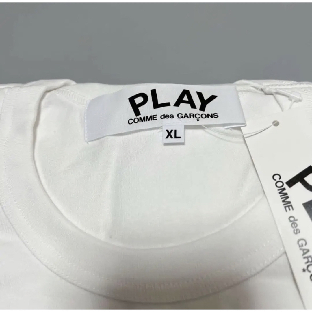 COMME des GARCONS(コムデギャルソン)のメンズXL半袖Tシャツ★新品★送料込★プレイコムデギャルソン PLAY メンズのトップス(Tシャツ/カットソー(半袖/袖なし))の商品写真