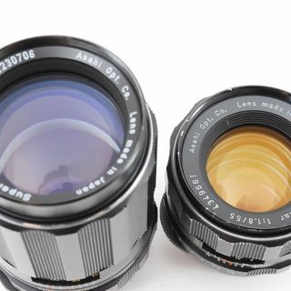 PENTAX - 【お得な2点セット】Super Takumar 55mm 135mm L719の通販 by