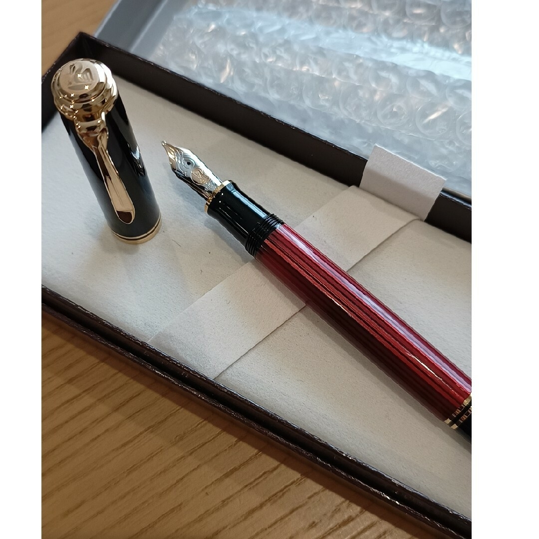 Pelikan ペリカン 万年筆 スーベレーン M800 旧仕様 Bニブ(太字)-