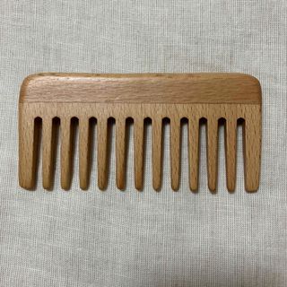 ムジルシリョウヒン(MUJI (無印良品))の無印良品　ブナ材　ヘアコーム(ヘアブラシ/クシ)