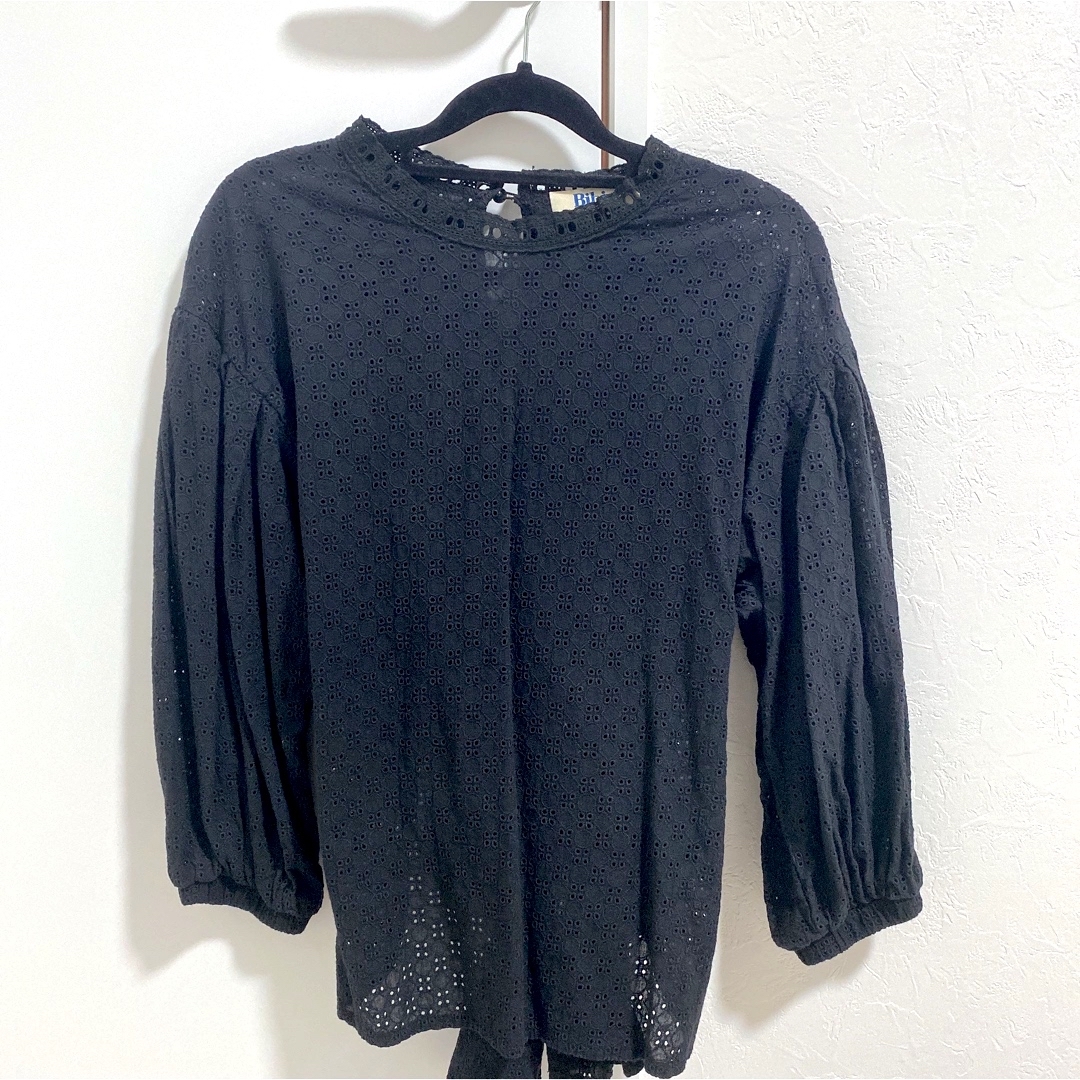 épine(エピヌ)の『新品未使用品！』bibiy.back ribbon blouse black♡ レディースのトップス(シャツ/ブラウス(長袖/七分))の商品写真