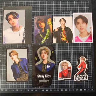 Stray Kids - straykids ハン 雑誌付録 ステッカー フォトカード