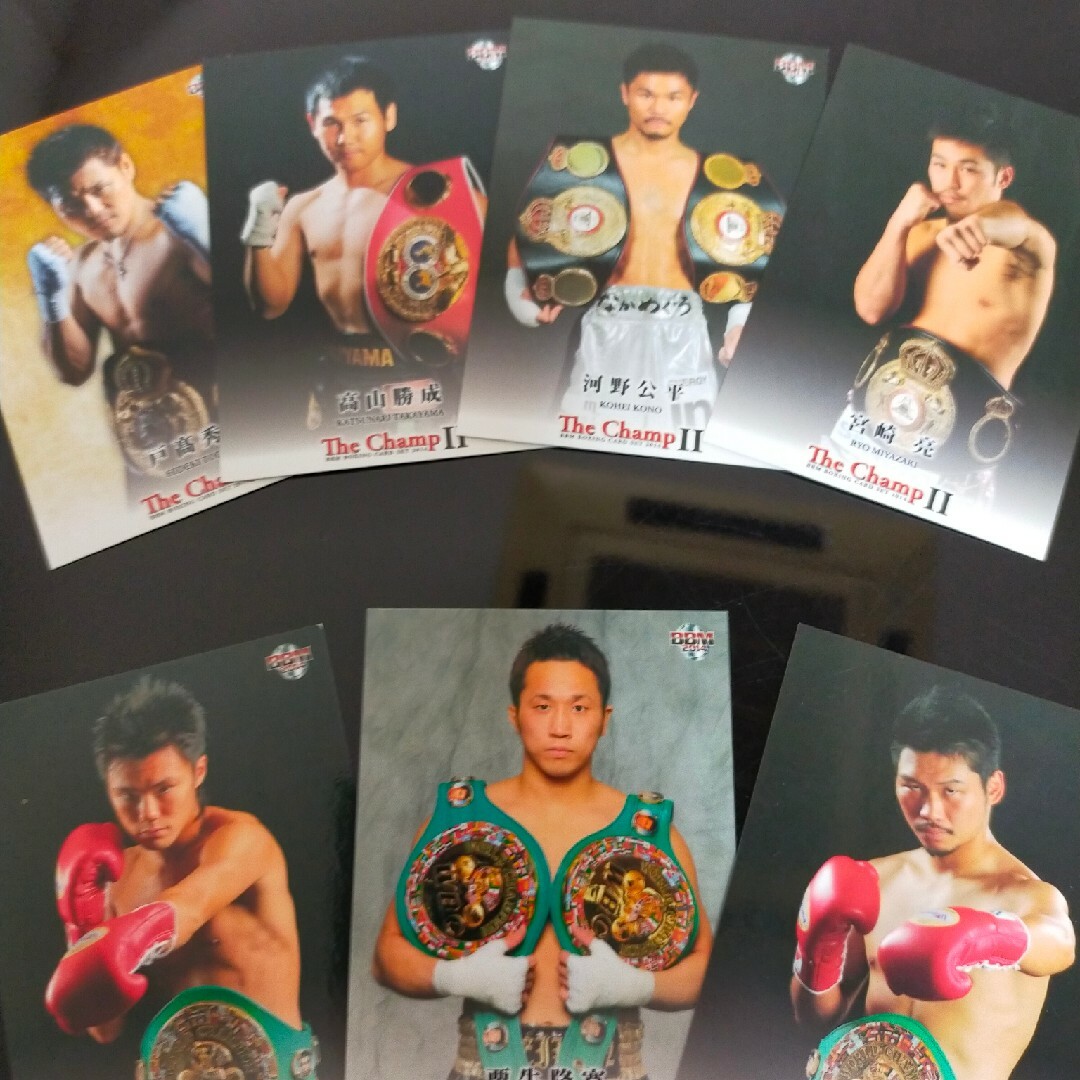 井上尚弥選手 他 ボクシング世界チャンピオンカード58枚セット