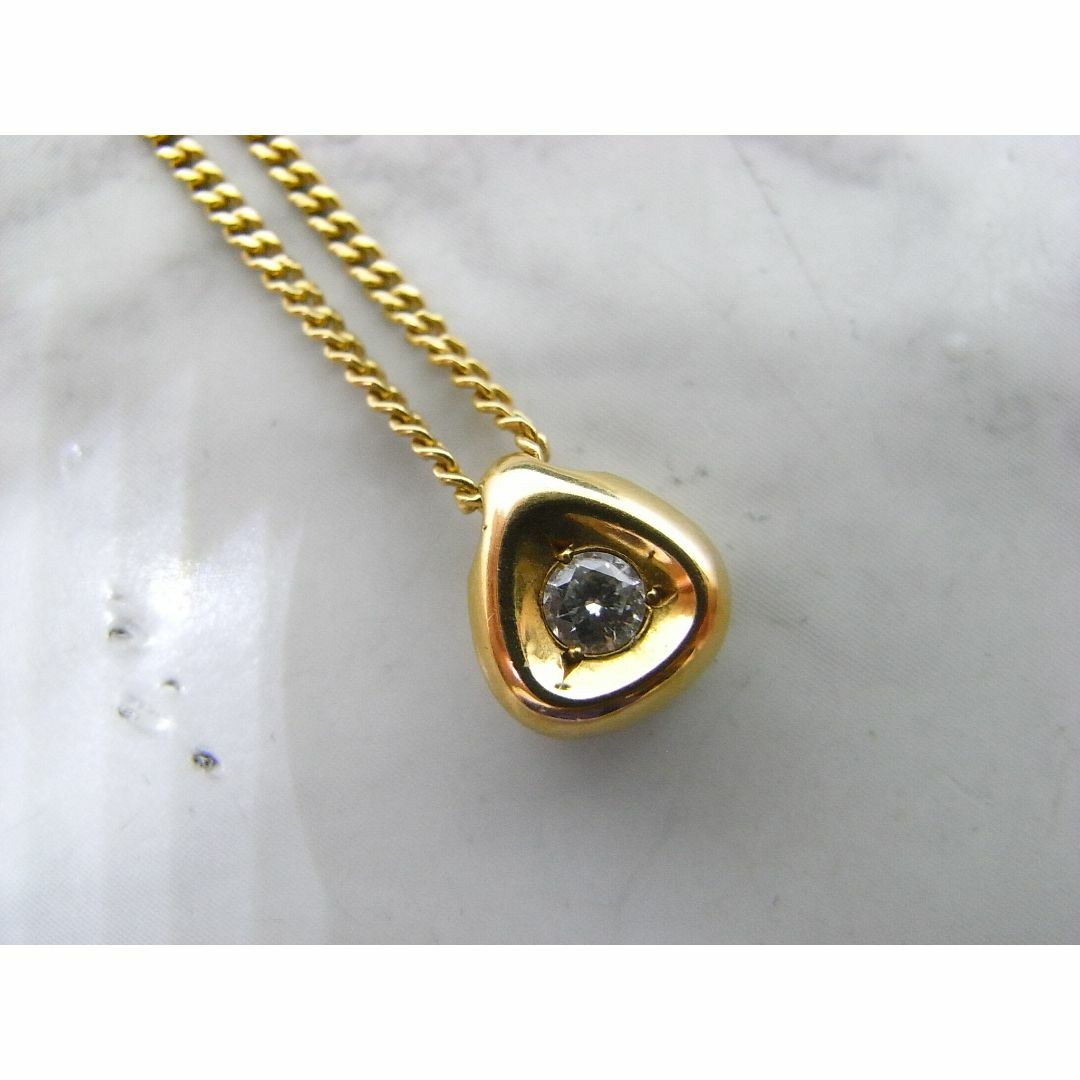 K18　GOLD(イエローゴールド)ダイヤ（009）5g　ネックレス　レディース
