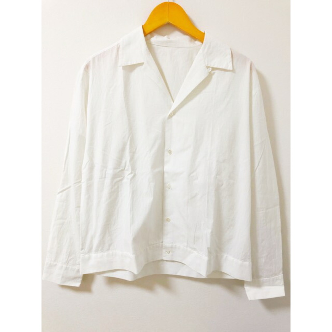 URU（ウル）20SCSW03　オープンカラー　コットンシルクシャツ【007】