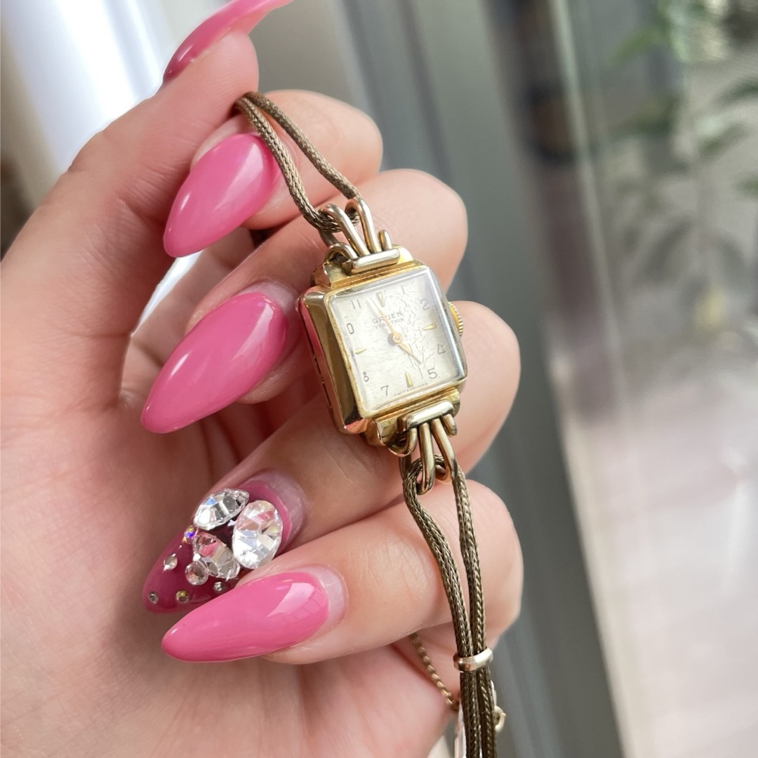 稼動品 希少】GRUEN VERI-THIN | irai.co.id