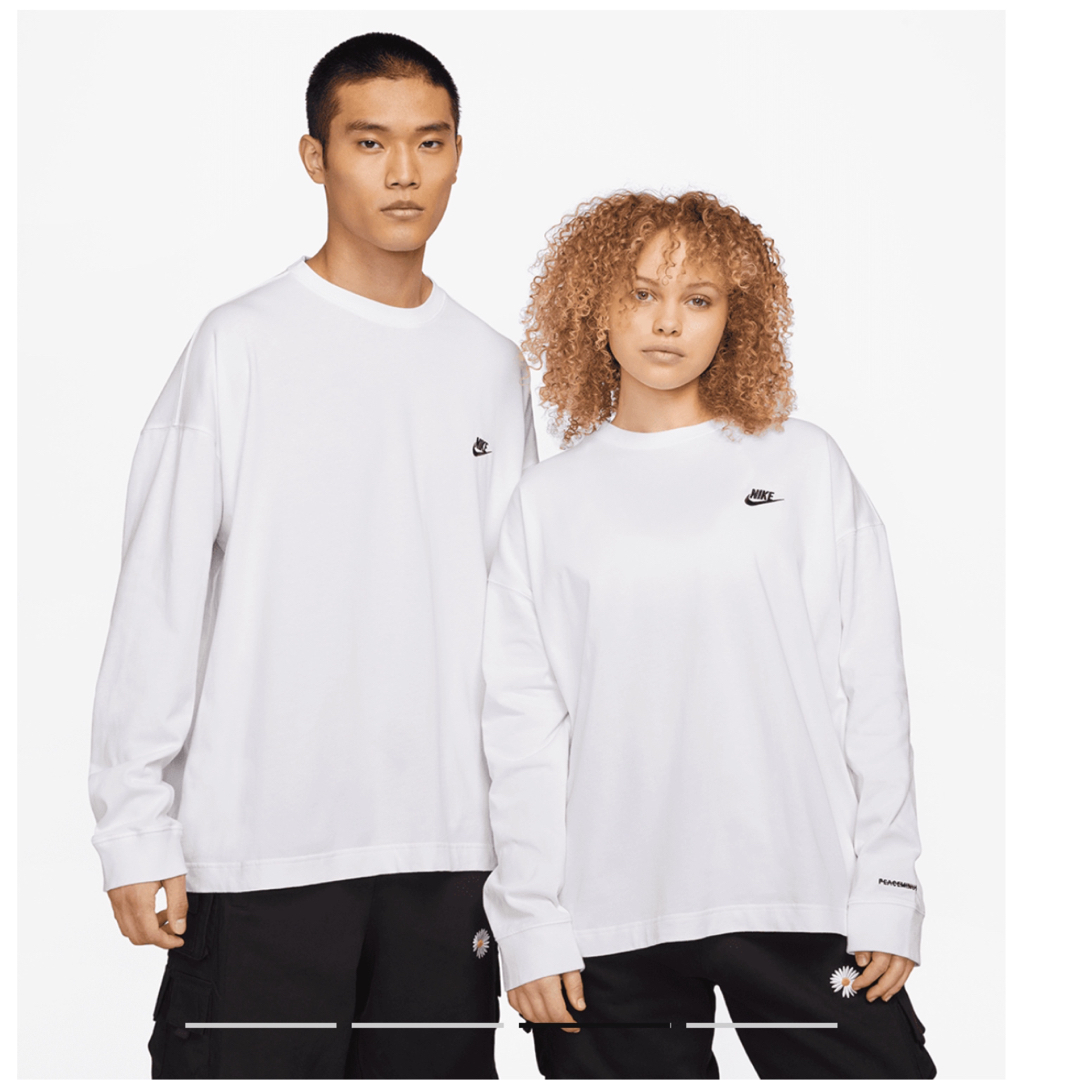 正規 中古 NIKE PEACEMINUSONE Tシャツ Tシャツ/カットソー(七分/長袖