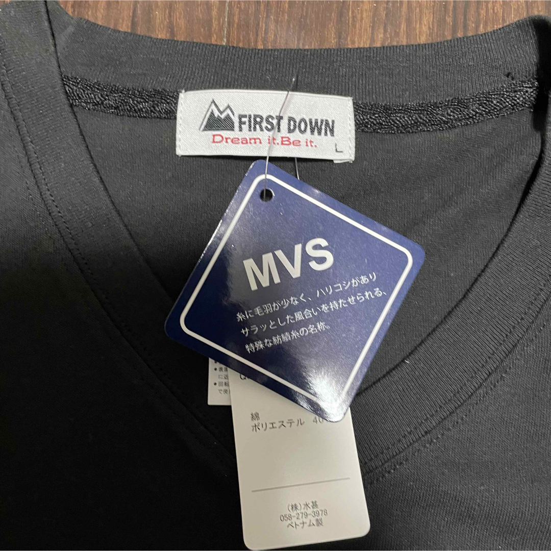 FIRST DOWN(ファーストダウン)のFIRST DOWN 新品　未使用　服　Tシャツ　Lサイズ メンズのトップス(Tシャツ/カットソー(半袖/袖なし))の商品写真