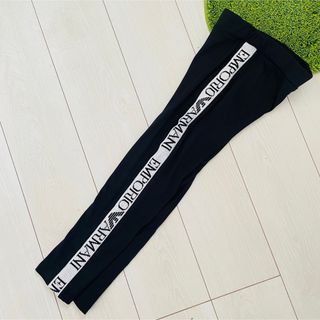 エンポリオアルマーニ(Emporio Armani)の新品 エンポリオアルマーニ 8Y 130cm レギンス ブラック(パンツ/スパッツ)