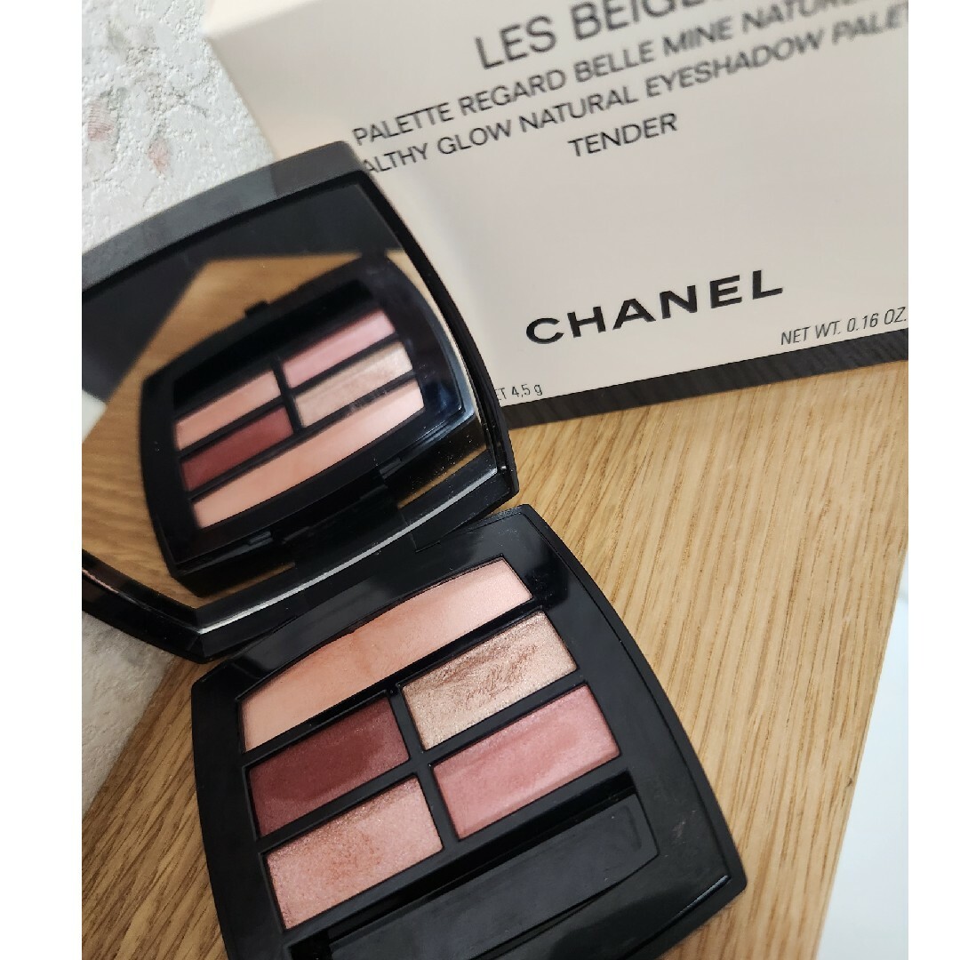 CHANELレベージュパレットルガール5色アイシャドウテンダー 1