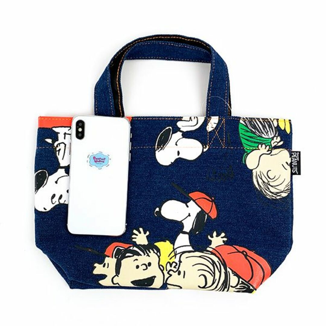 新品 SNOOPY スヌーピー トートバッグ デニム カバン