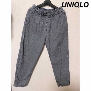 ユニクロ(UNIQLO)のUNIQLO ユニクロ　ペインターパンツ　メンズ　Mサイズ　ボーダー　ストライプ(ペインターパンツ)