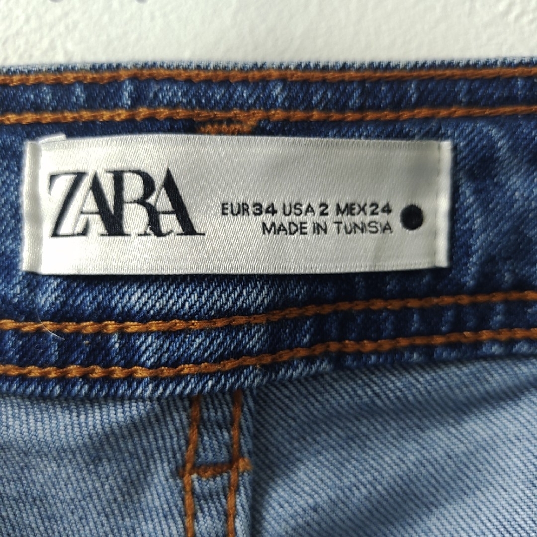 ZARA(ザラ)のZARA  デニム　34 レディースのパンツ(デニム/ジーンズ)の商品写真