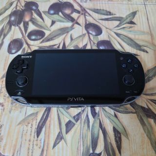 プレイステーションヴィータ(PlayStation Vita)の「PlayStation®Vita クリスタル・ブラック 3G/Wi-Fiモデル(携帯用ゲーム機本体)