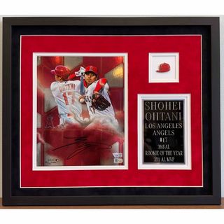 大谷翔平　世界50枚限定　直筆サイン　Art Print Red Base(記念品/関連グッズ)