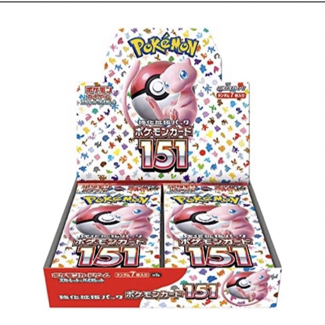 ポケモンカード151 シュリンク付き　1BOX