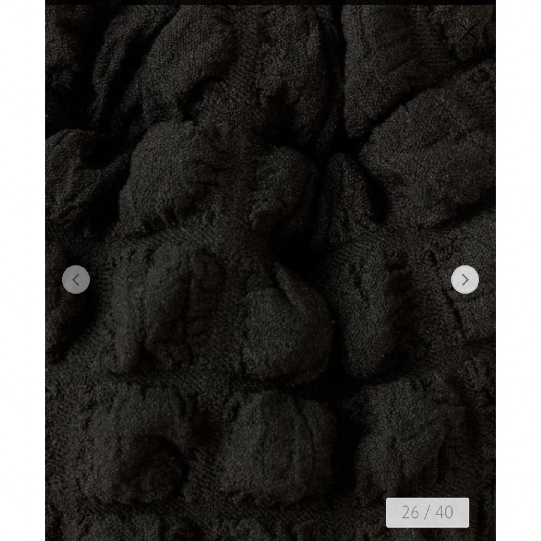 UNITED ARROWS(ユナイテッドアローズ)のCITEN ポップコーン キンチャクショルダー Black レディースのバッグ(ショルダーバッグ)の商品写真