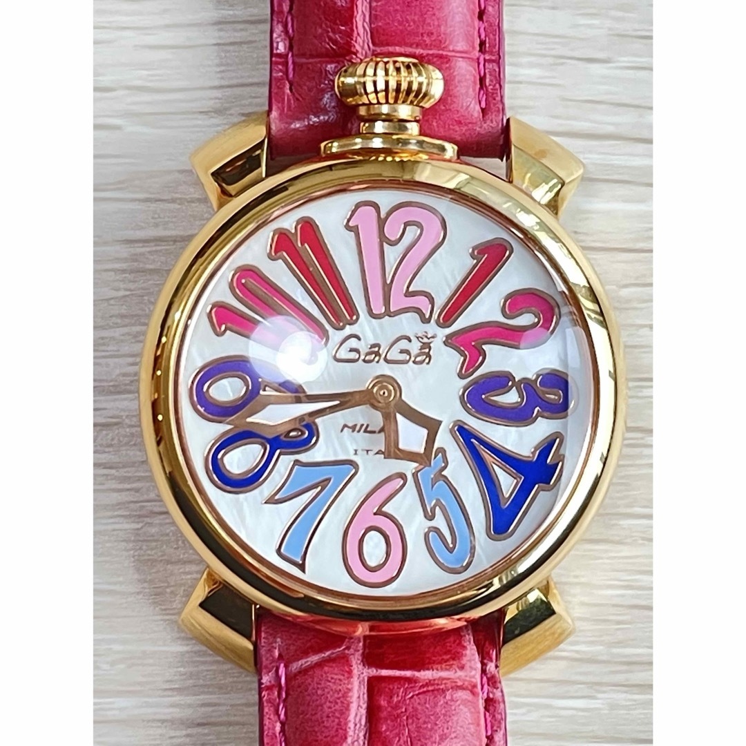 【美品 稼動品】GaGa MILANO 腕時計