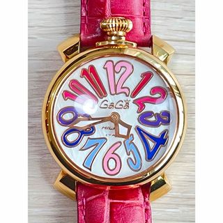 GaGa MILANO - 【美品 稼動品】GaGa MILANO 腕時計の通販|ラクマ