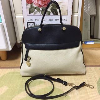 フルラ(Furla)のミンミ様専用です。フルラ  パイパー  バイカラー   黒(ショルダーバッグ)