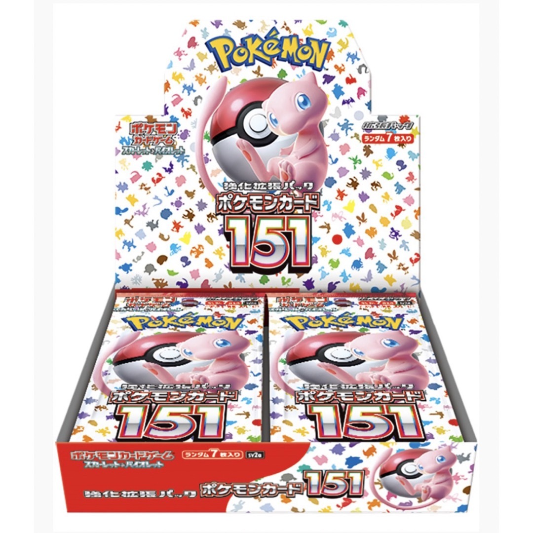 ポケモンカード151 box