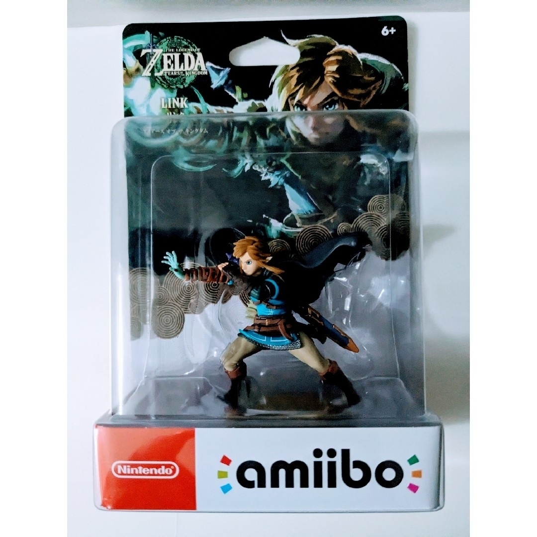 任天堂(ニンテンドウ)のゼルダの伝説 ティアーズ オブ ザ キングダム リンク amiibo エンタメ/ホビーのフィギュア(アニメ/ゲーム)の商品写真