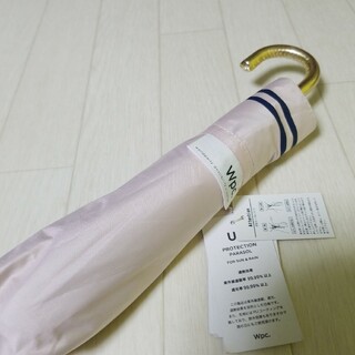 ダブルピーシー(Wpc.)のwpc.晴れ/雨兼用折り畳み傘新品未使用(傘)