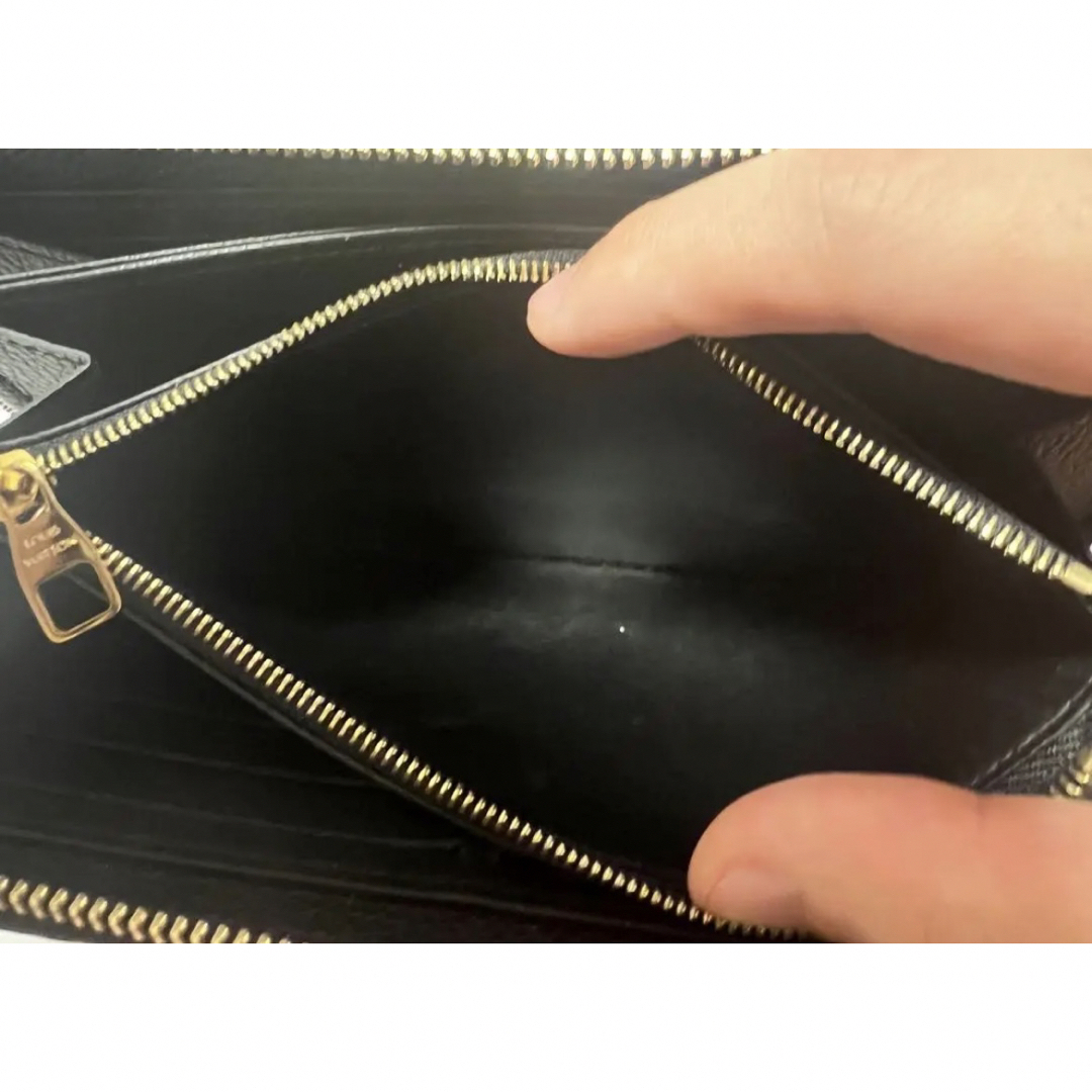 超美品LOUIS VUITTON アンプラント 長財布 ルイヴィトン ノワール
