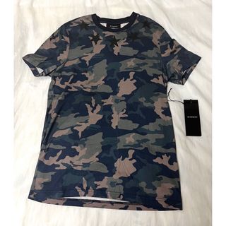 正規 Givenchy ジバンシィ 迷彩 カモフラ スター 星 Tシャツ