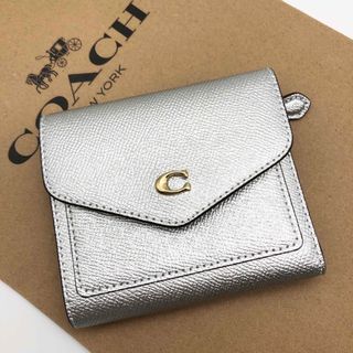 COACH - 【COACH☆新品】ウィン スモール ウォレット！メタリック ...