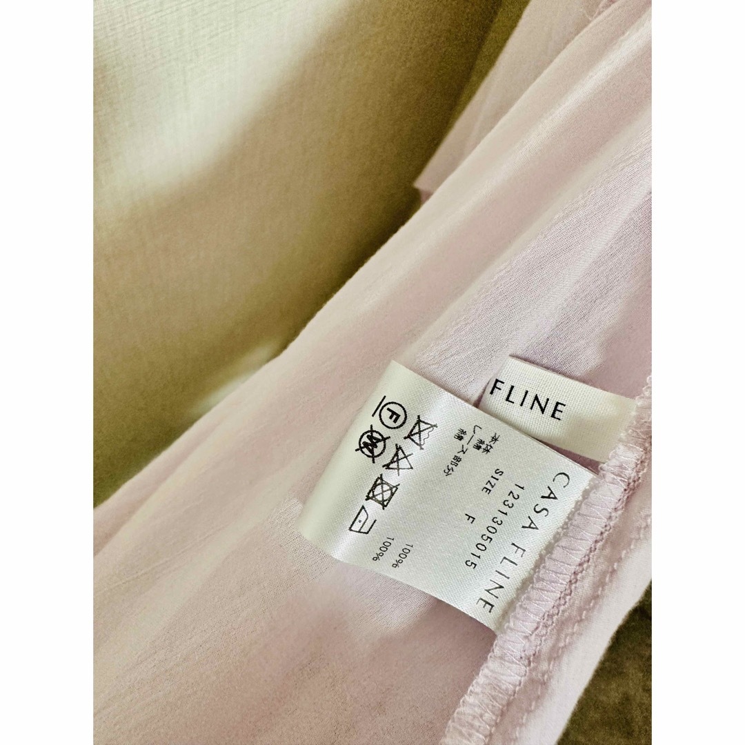 CASA FLINE - CASA FLINE カーサフライン タックフリルロング CASA FLINE - CASA FLINE カーサフライン タックフリルロング