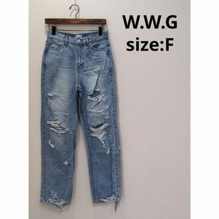 値下げ☆whoswhogallery⭐︎ダメージデニム