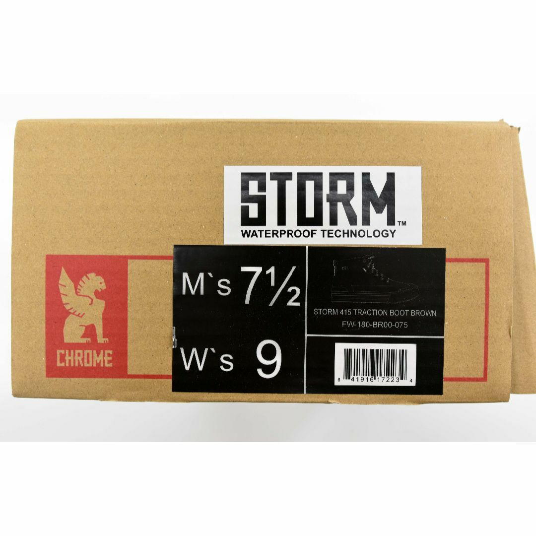 CHROME(クローム)のCHROME Storm 415 Traction ブーツ 25.5cm スポーツ/アウトドアの自転車(ウエア)の商品写真