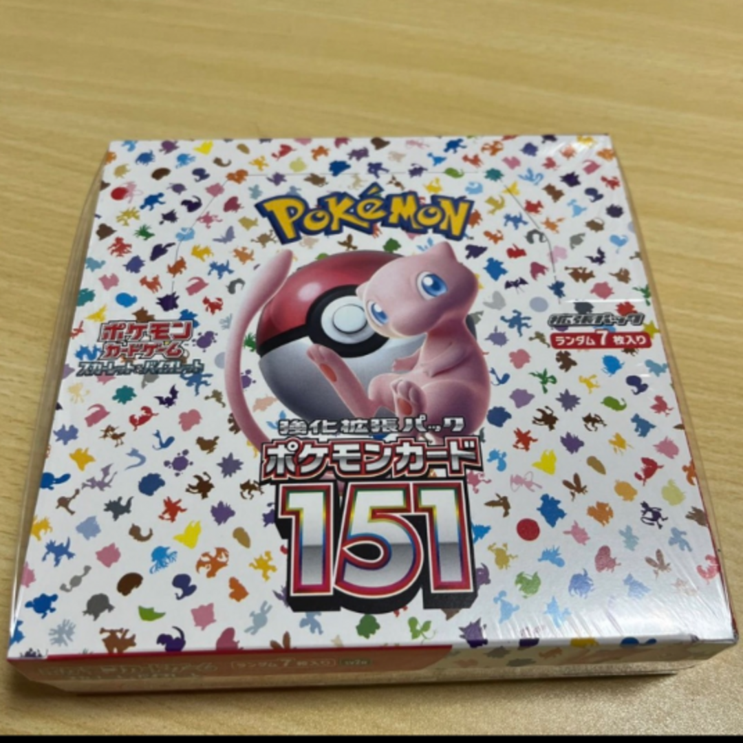 【新品未開封24時間以内発送】ポケモンカード　151シュリンクあり