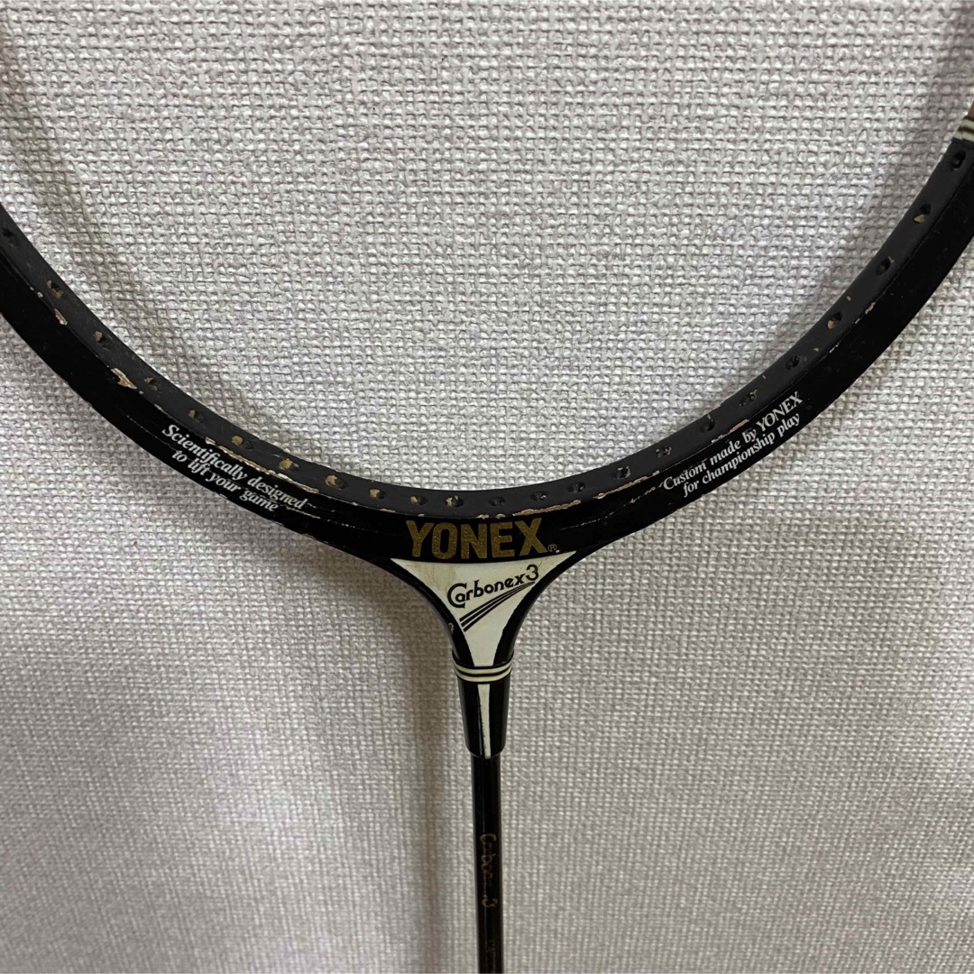 美品］YONEX 木製ラケット カーボネックス3-