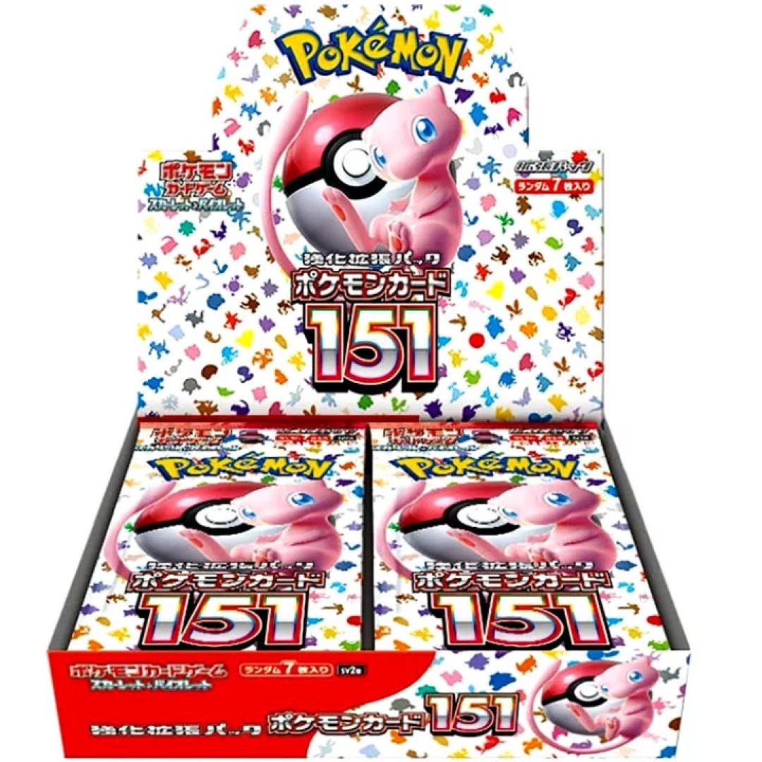 ポケモンカード151 1BOX シュリンク無し