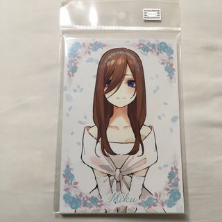 五等分の花嫁展　ポストカードセット　三玖(キャラクターグッズ)