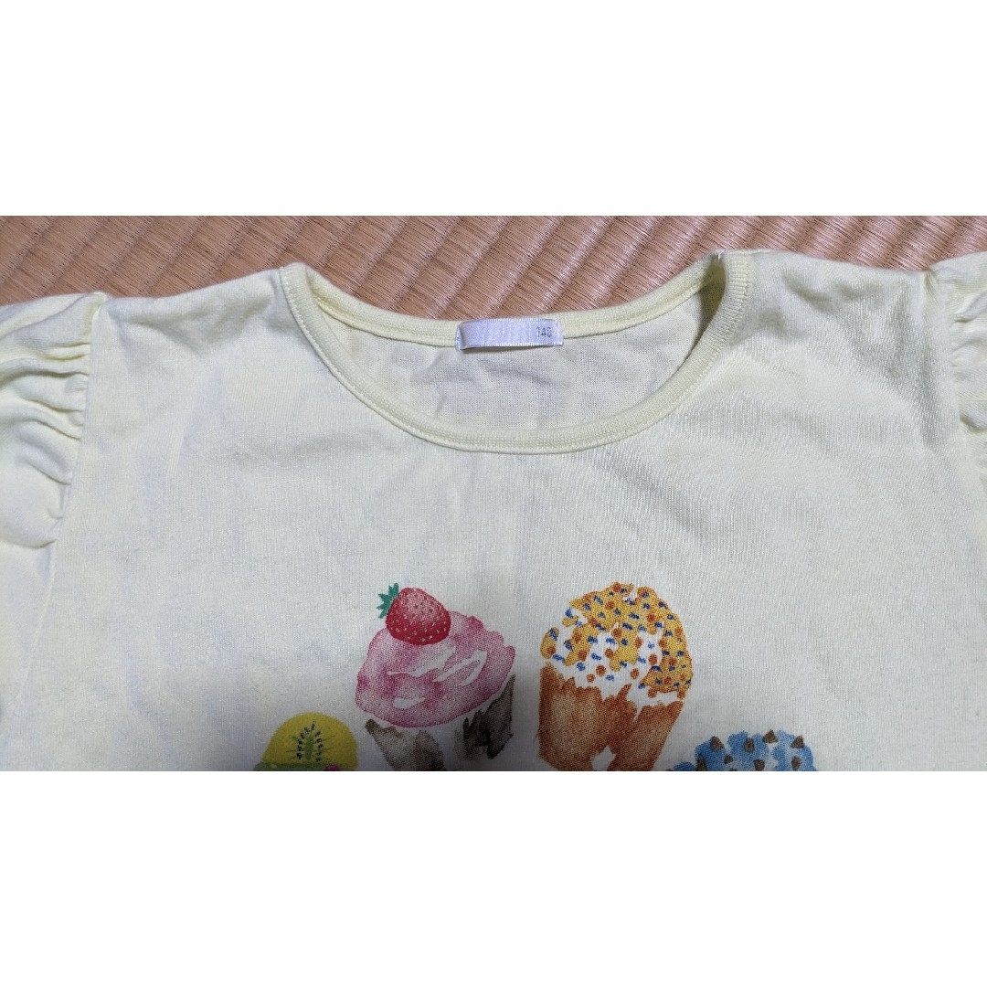 GU(ジーユー)のGUキッズTシャツ140cm キッズ/ベビー/マタニティのキッズ服男の子用(90cm~)(Tシャツ/カットソー)の商品写真