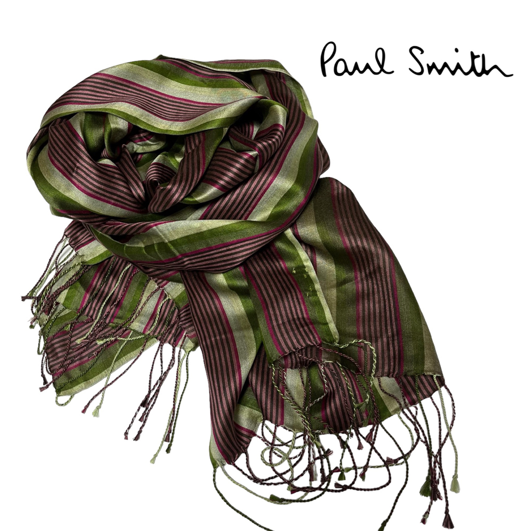 Paul Smith(ポールスミス)のポールスミス　大判ストールスカーフ レディースのファッション小物(ストール/パシュミナ)の商品写真