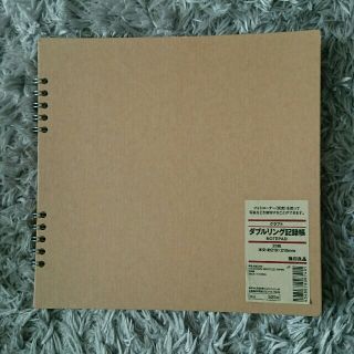 ムジルシリョウヒン(MUJI (無印良品))の無印良品 クラフト ダブルリング記録帳(ノート/メモ帳/ふせん)