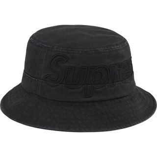 シュプリーム(Supreme)のS/M 黒 Supreme Outline Crusher Black 新品(ハット)