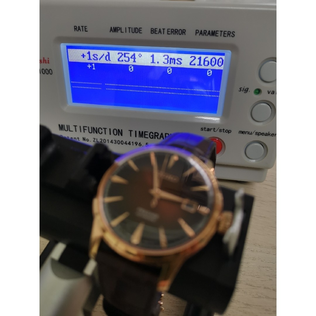 美品 SEIKO 4R35-01T0 セイコー プレザージュ カクテル 時計