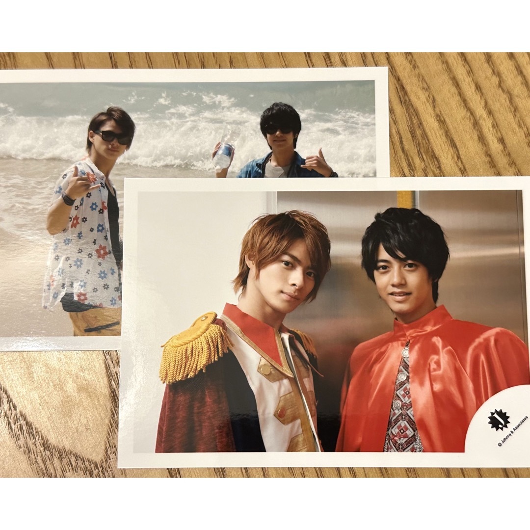 King & Prince(キングアンドプリンス)のキンプリ 平野紫耀 髙橋海人 公式写真（131）Jr.時代 エンタメ/ホビーのタレントグッズ(アイドルグッズ)の商品写真