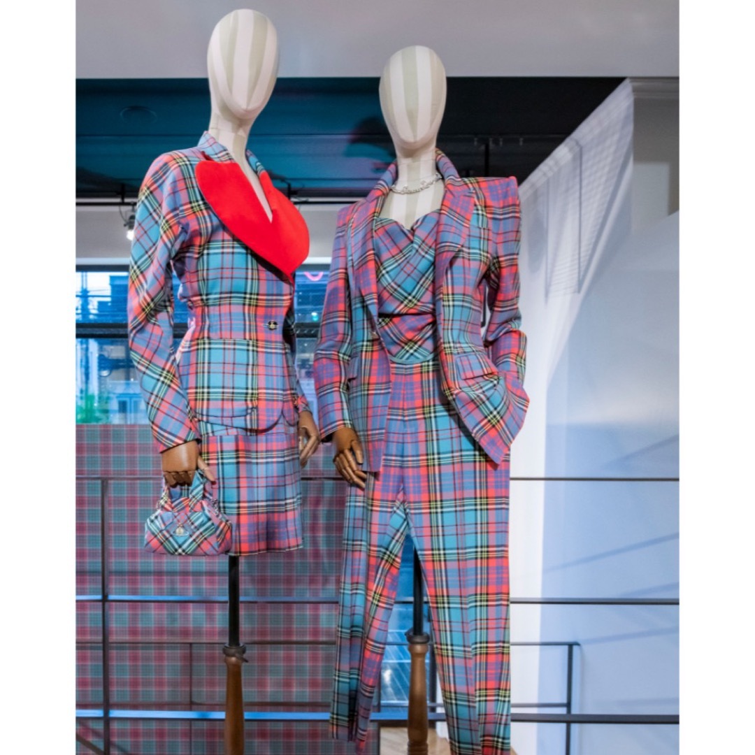 Vivienne Westwood MAC ANDY TARTAN ハイソックス - ソックス