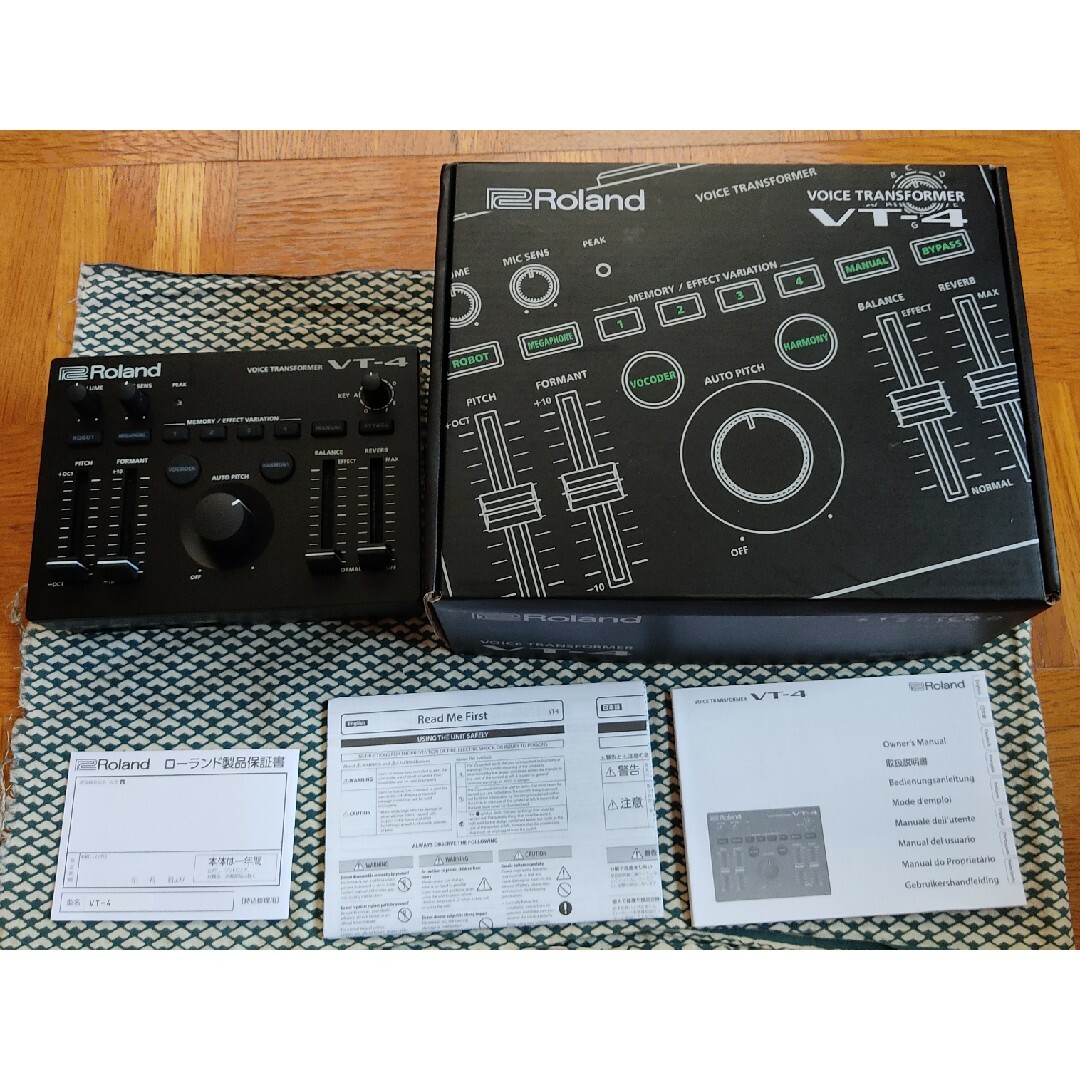 Roland VT-4 （最終値下げ！明日21日までの出品！） 楽器のDTM/DAW(オーディオインターフェイス)の商品写真