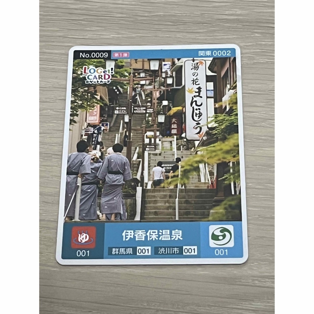 ロゲットカード　伊香保温泉　群馬県渋川市 エンタメ/ホビーのトレーディングカード(その他)の商品写真