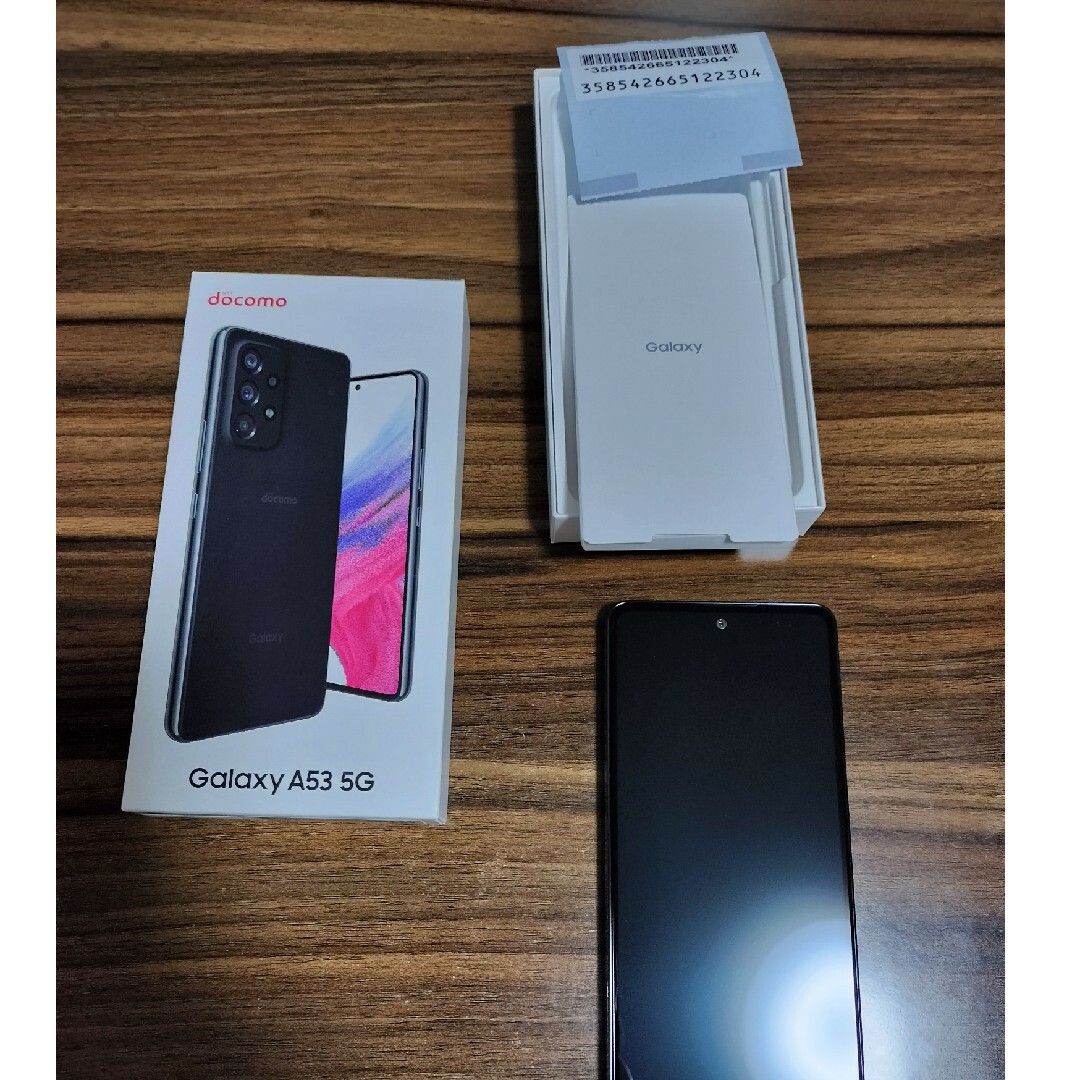 Galaxy(ギャラクシー)のGalaxy A53 5G SC-53C オーサムブラック DOCOMO ドコモ スマホ/家電/カメラのスマホアクセサリー(Androidケース)の商品写真